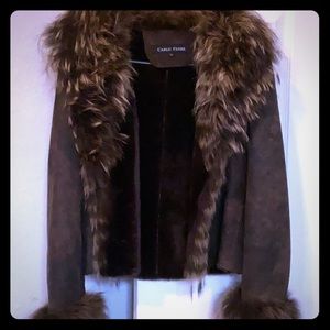 Lamb skin coat